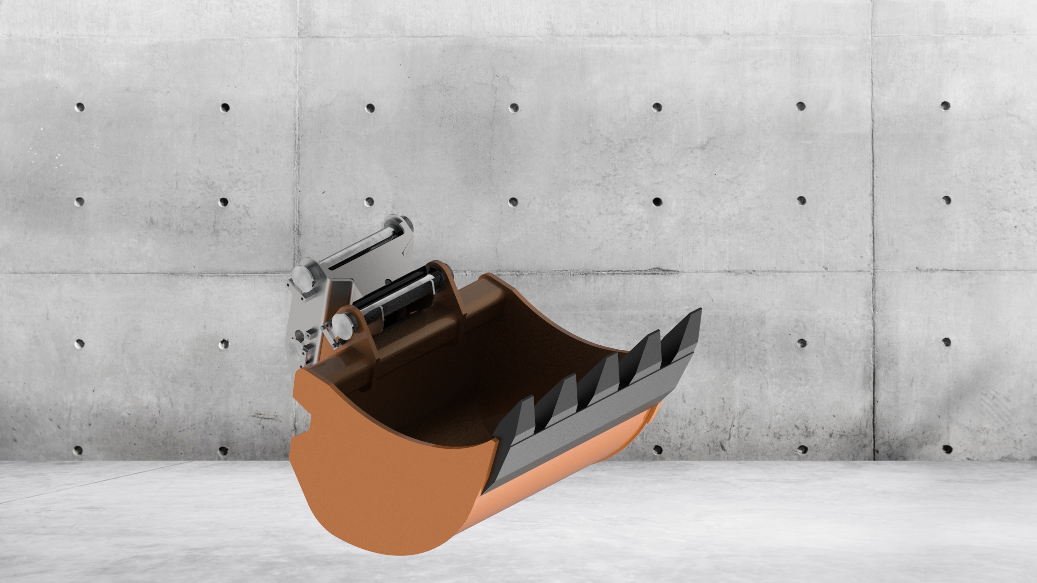 挖掘机用快卸铲斗